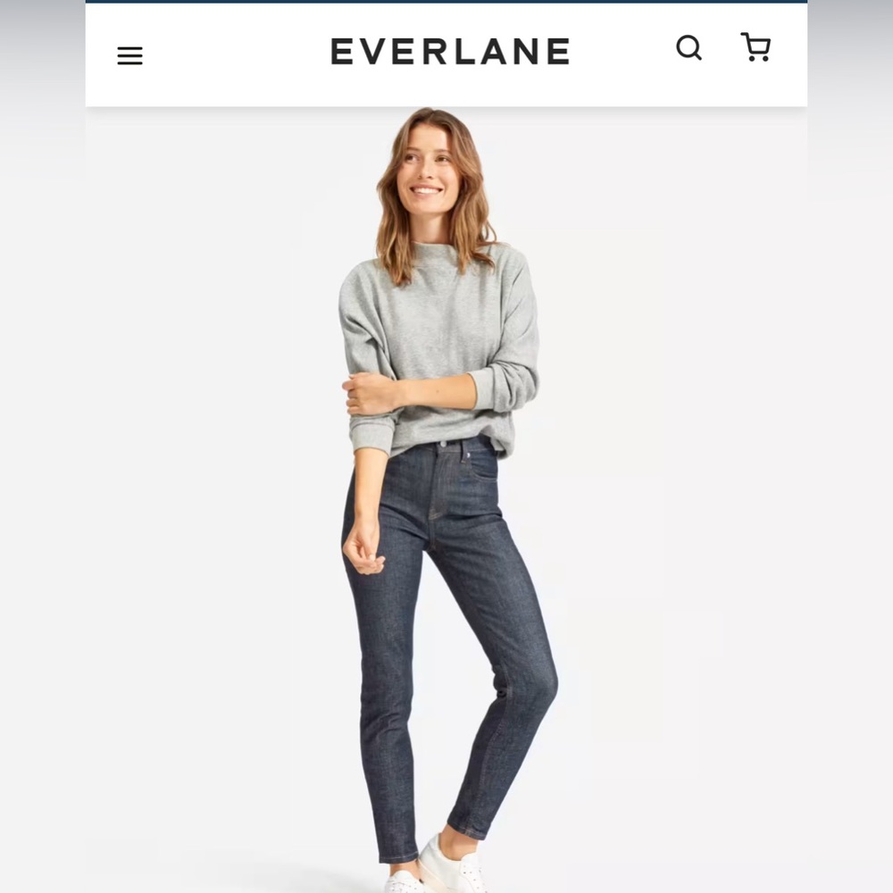 Everlane “the High Rise Skinny Jean” NWT - size 30 regular